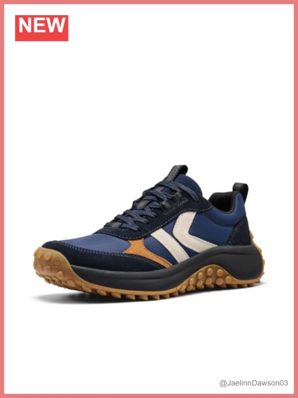 KS86 Comfortable Durable Retro Style Sneakers Lace-Up Casual Hiking Outdoor